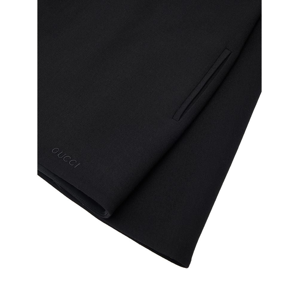 Abito casual in lana nera Gucci