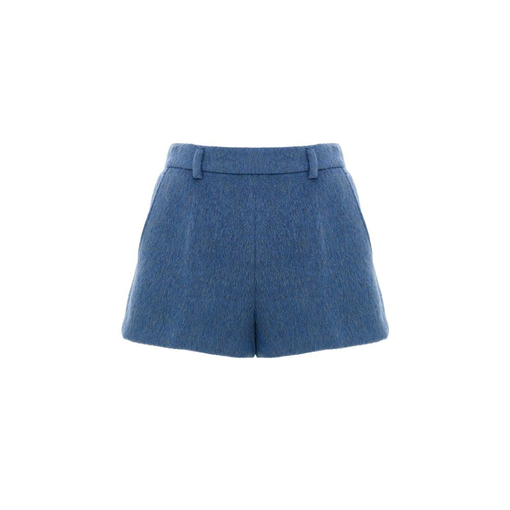 Pantaloncini di lana blu Gucci