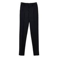 Pantaloni eleganti in lana nera Gucci