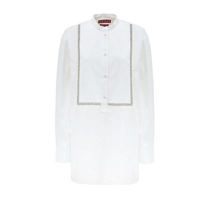 Chemisier Gucci en coton blanc