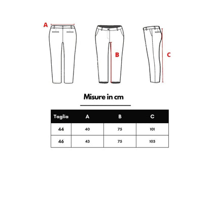 Pantaloni casual in cotone nero Gucci