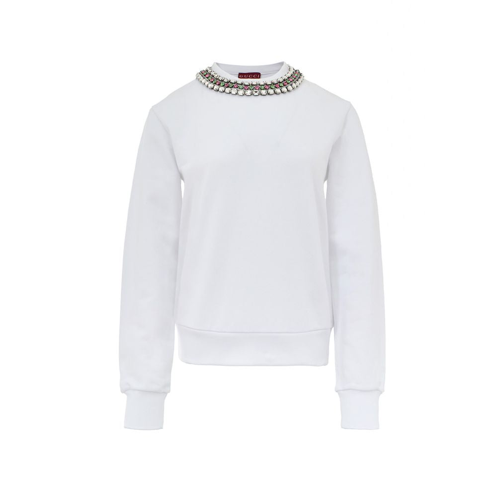 Felpa Gucci in cotone bianco