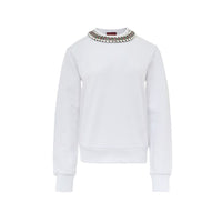 Felpa Gucci in cotone bianco