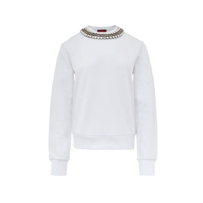 Felpa Gucci in cotone bianco