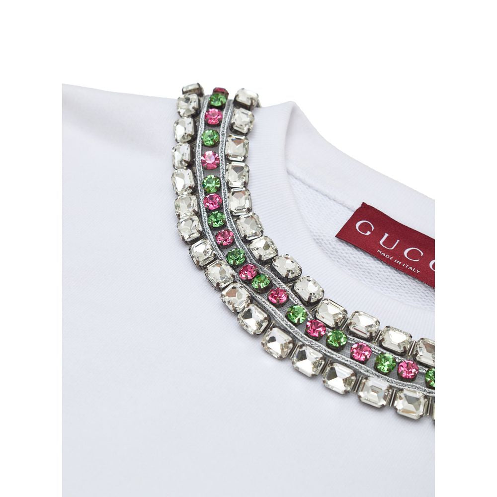 Felpa Gucci in cotone bianco