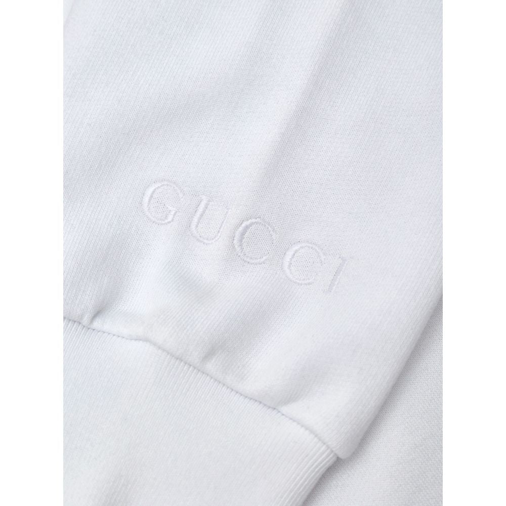 Felpa Gucci in cotone bianco