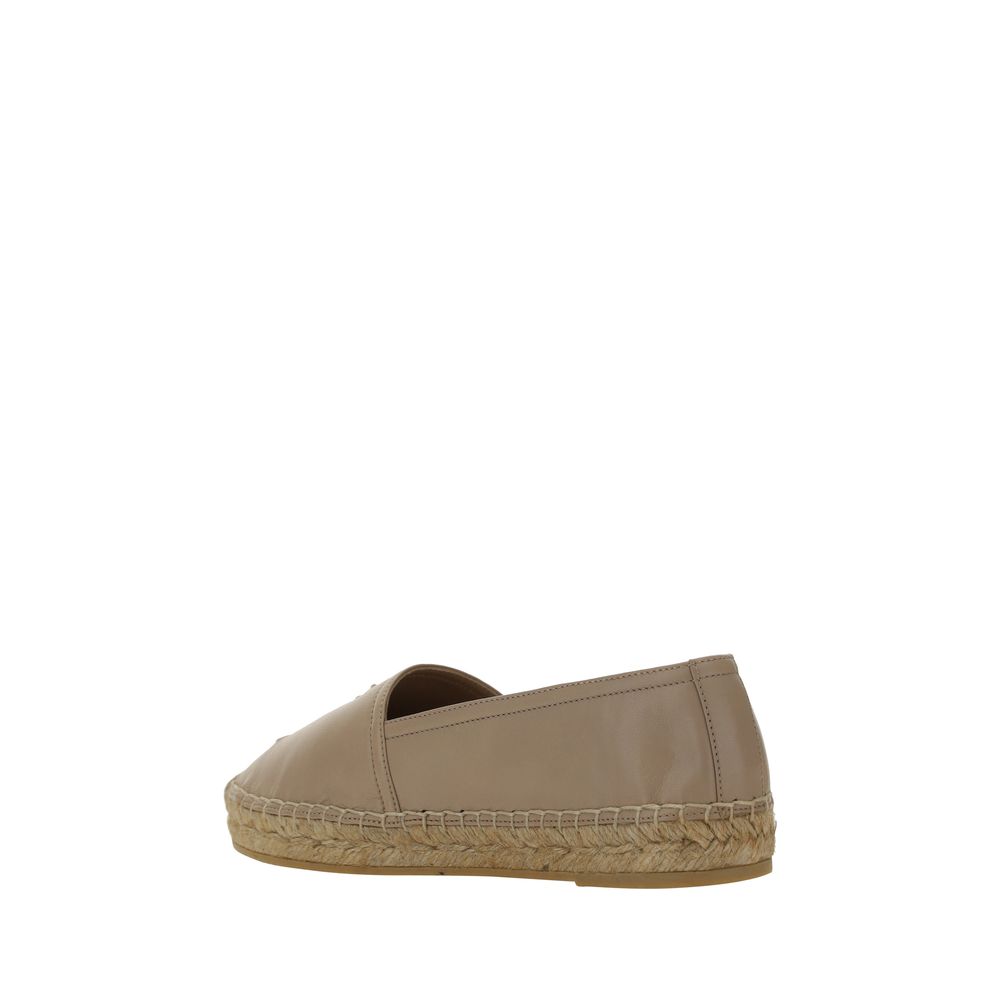 Espadrillas Saint Laurent Brown Lamb Ovis Aries Aries