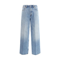 Jeans Gucci in cotone azzurro chiaro