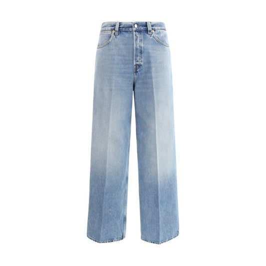 Jeans Gucci in cotone azzurro chiaro