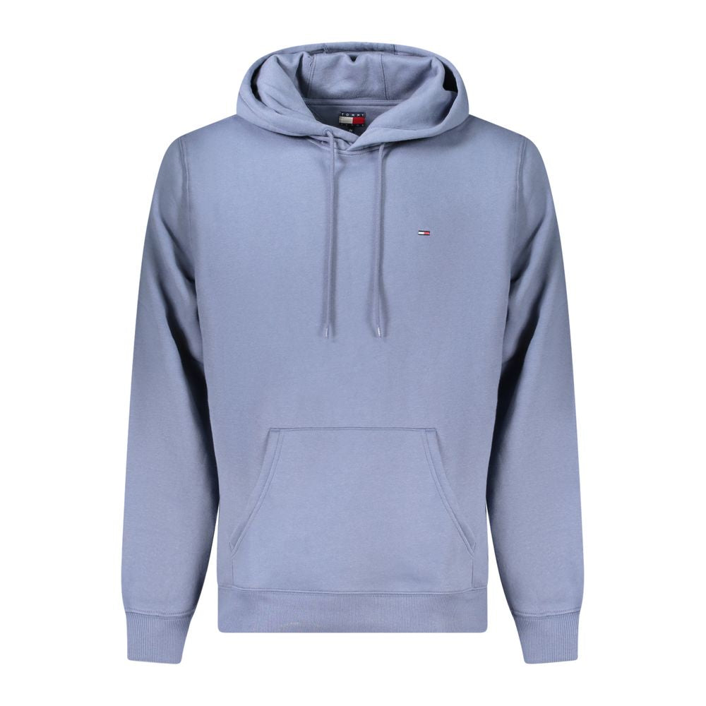 Felpa da uomo Tommy Hilfiger in cotone blu