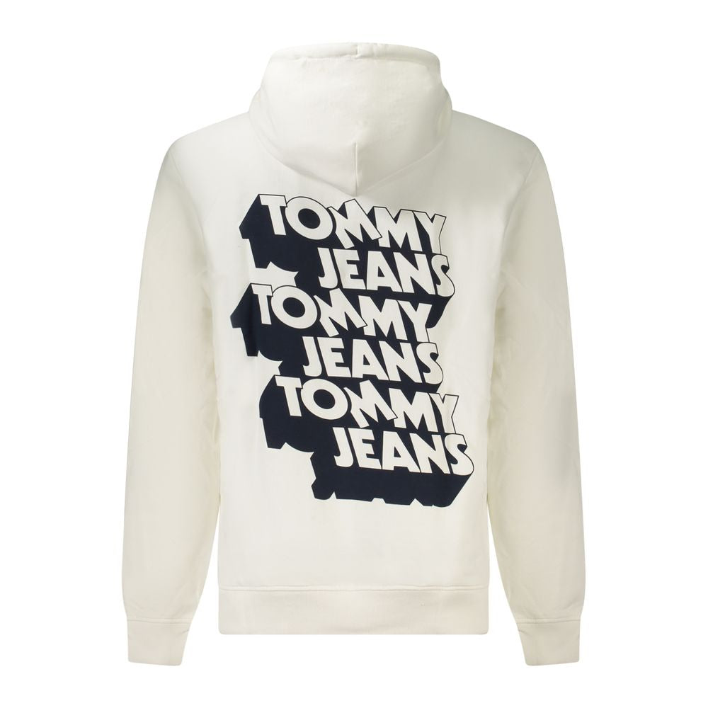 Sweat-shirt Tommy Hilfiger blanc en coton pour homme