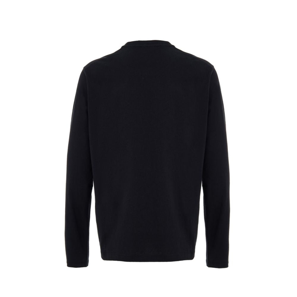 Maglietta nera in cotone Jil Sander