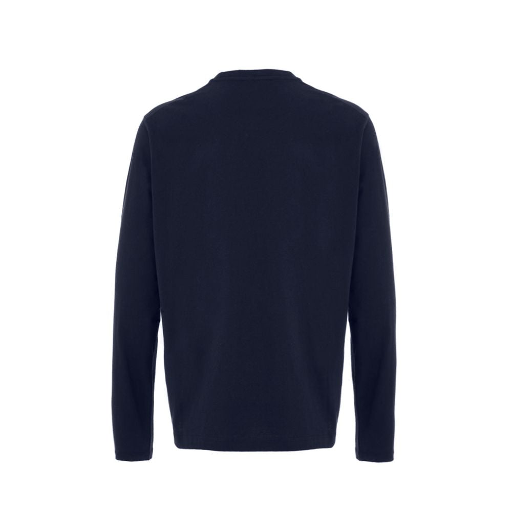 Maglietta in cotone blu Jil Sander