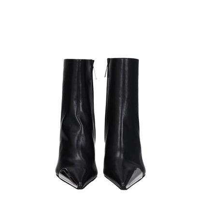 Bottines Off-White en cuir noir