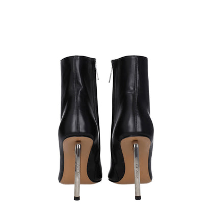 Bottines Off-White en cuir noir