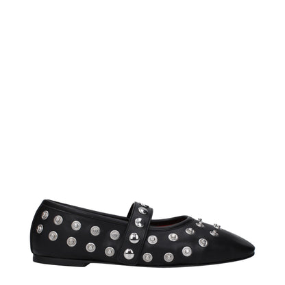 Ballerine in pelle nera Stella McCartney