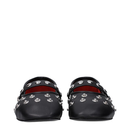 Ballerine in pelle nera Stella McCartney