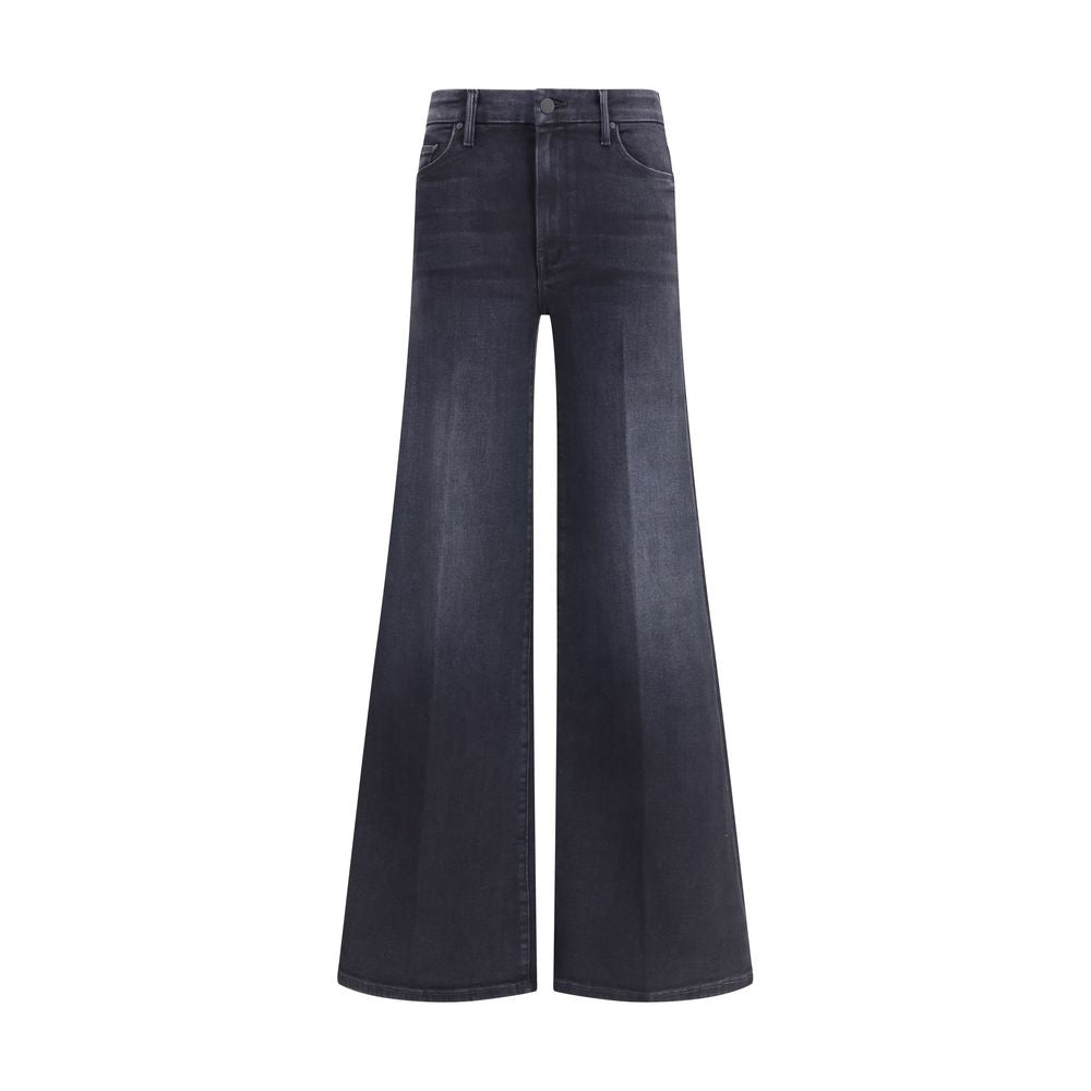 Mother Denim Jeans in denim di cotone nero