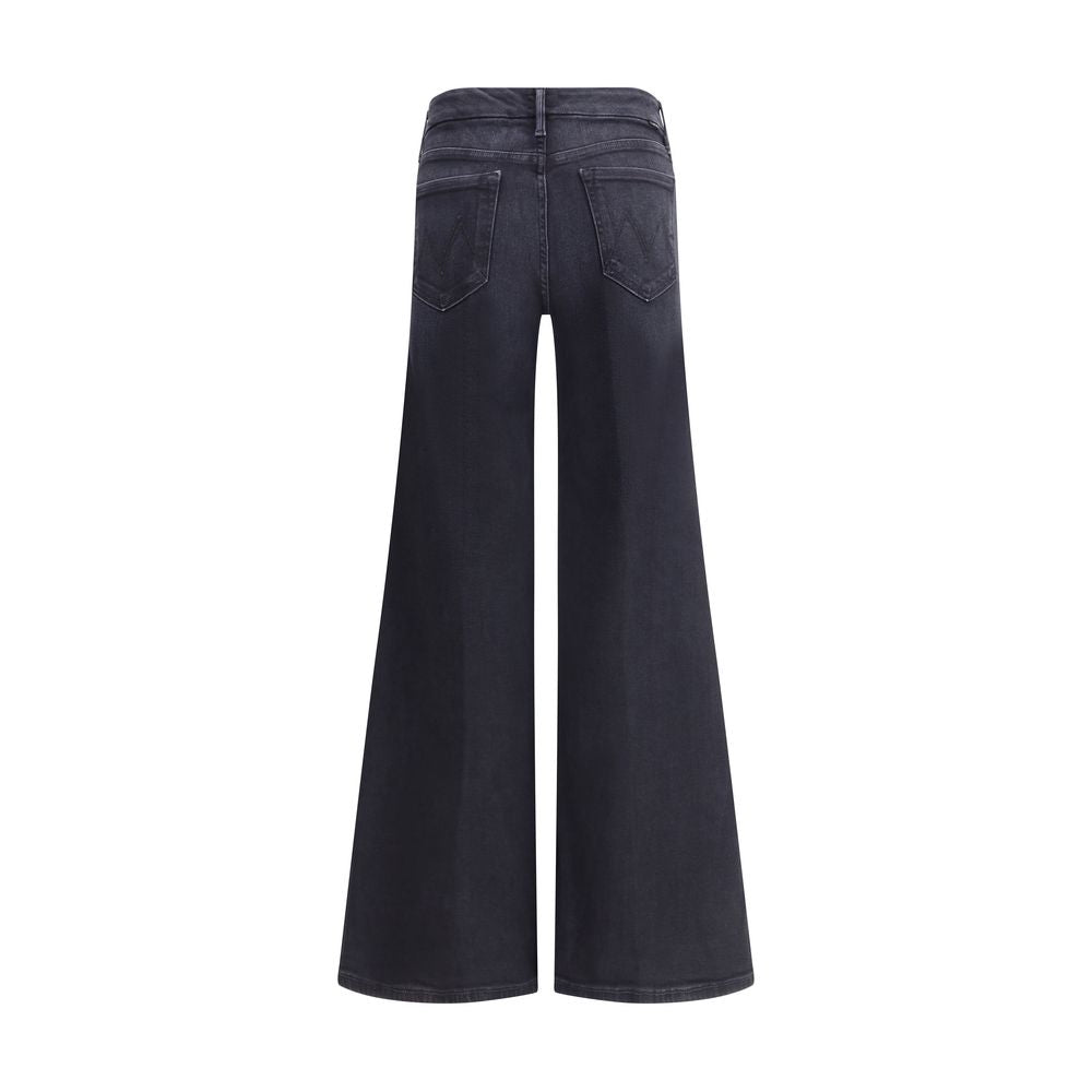Mother Denim Jeans in denim di cotone nero