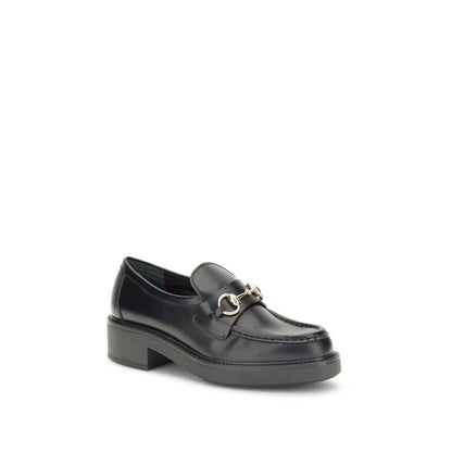 Mocassins Gucci Bos Taurus en cuir de veau noir