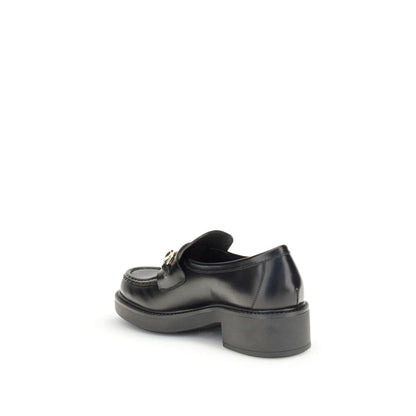 Mocassins Gucci Bos Taurus en cuir de veau noir