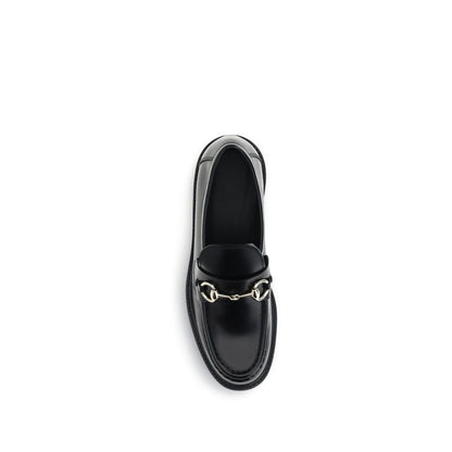 Mocassins Gucci Bos Taurus en cuir de veau noir