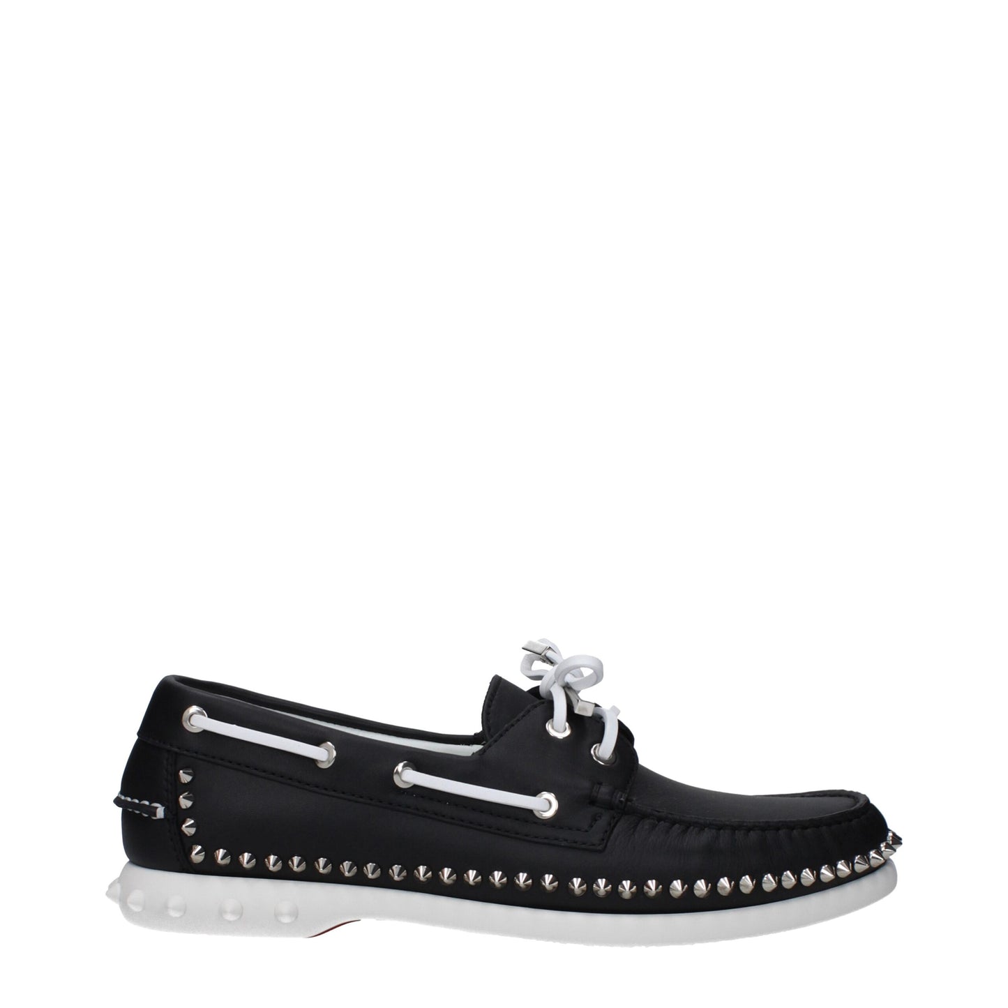 Mocassins Christian Louboutin en cuir noir