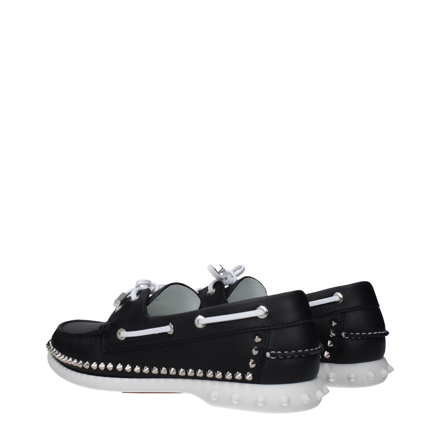 Mocassins Christian Louboutin en cuir noir