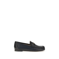 Mocassini slip-on Chloé Bos Taurus in pelle di vitello nera