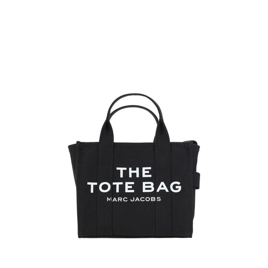 Borsa a mano in cotone nero Marc Jacobs