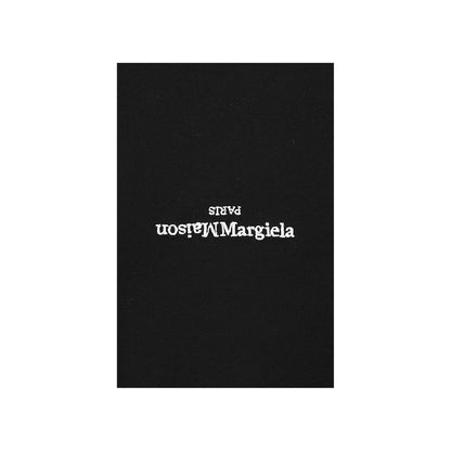 Maglietta nera in cotone Maison Margiela