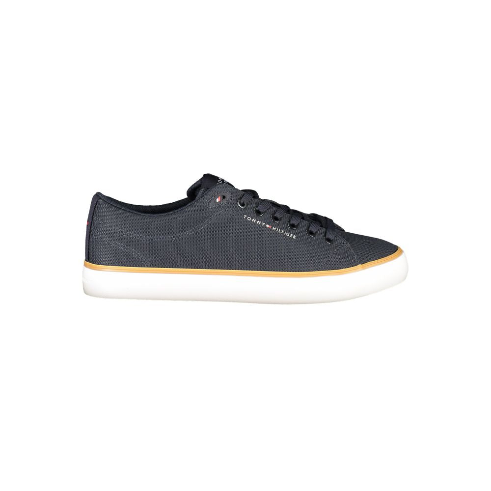 Baskets Tommy Hilfiger bleues en polyester pour homme