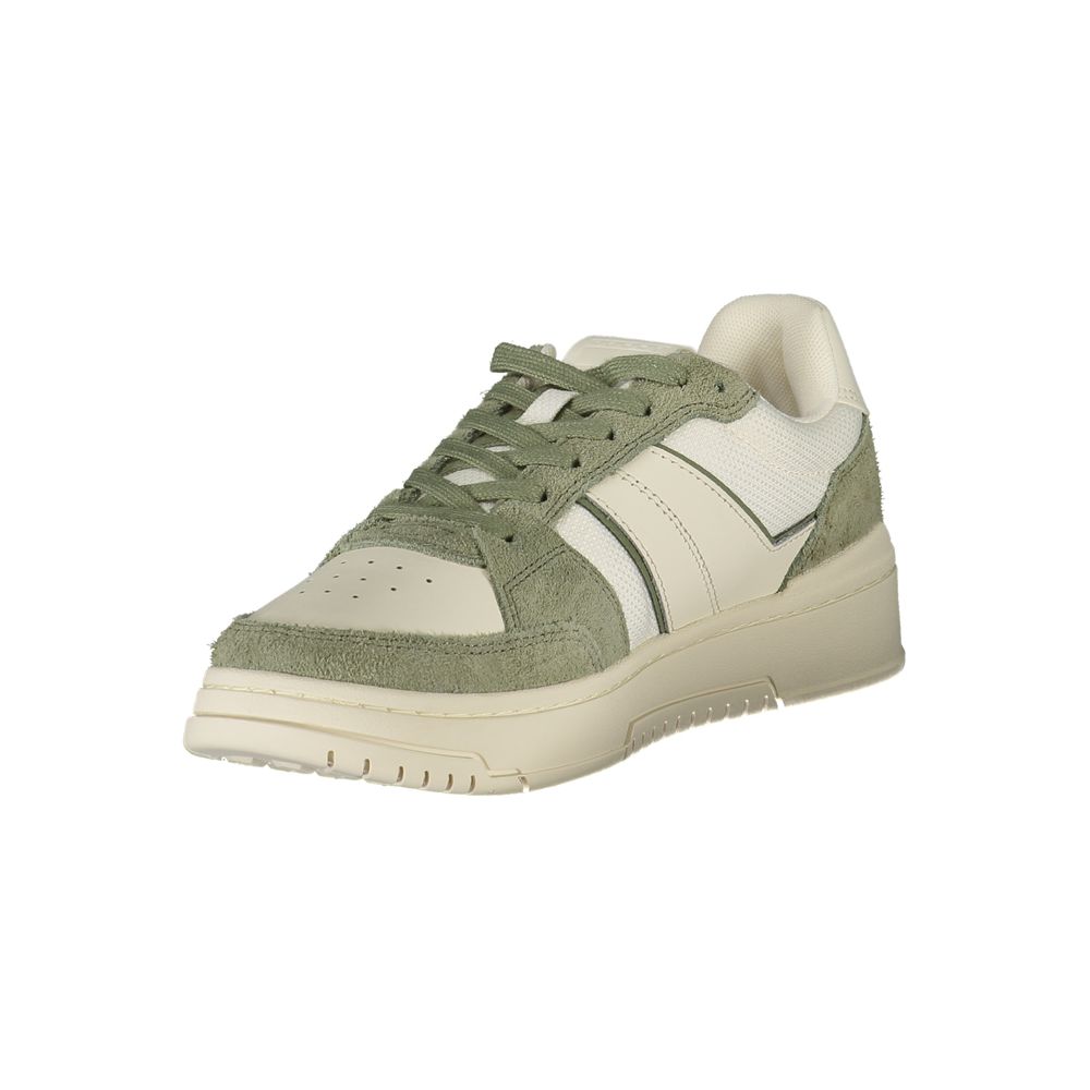 Baskets Tommy Hilfiger blanches en polyester pour homme