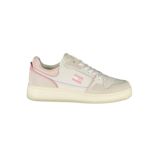 Sneaker da donna Tommy Hilfiger in poliuretano bianco