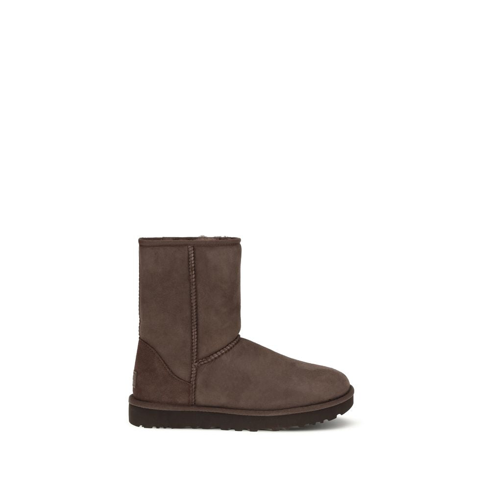 Bottes UGG en cuir marron