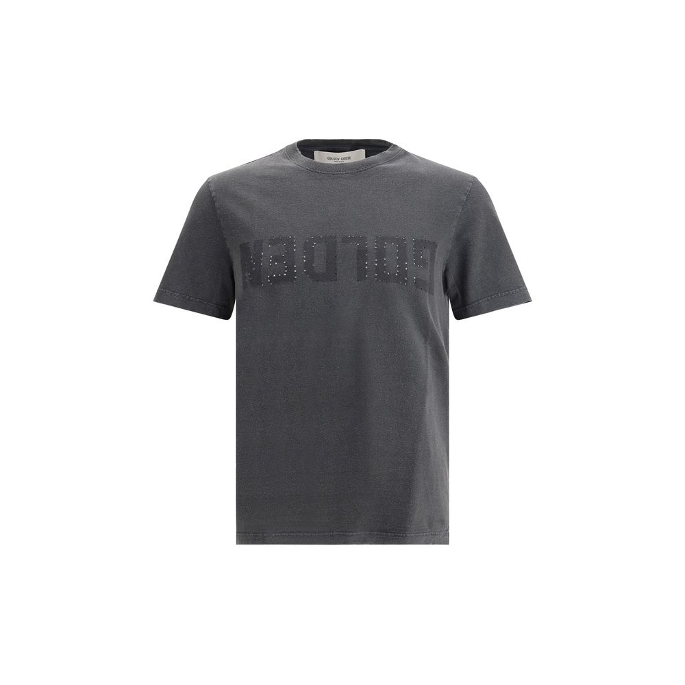 T-shirt en coton gris Golden Goose