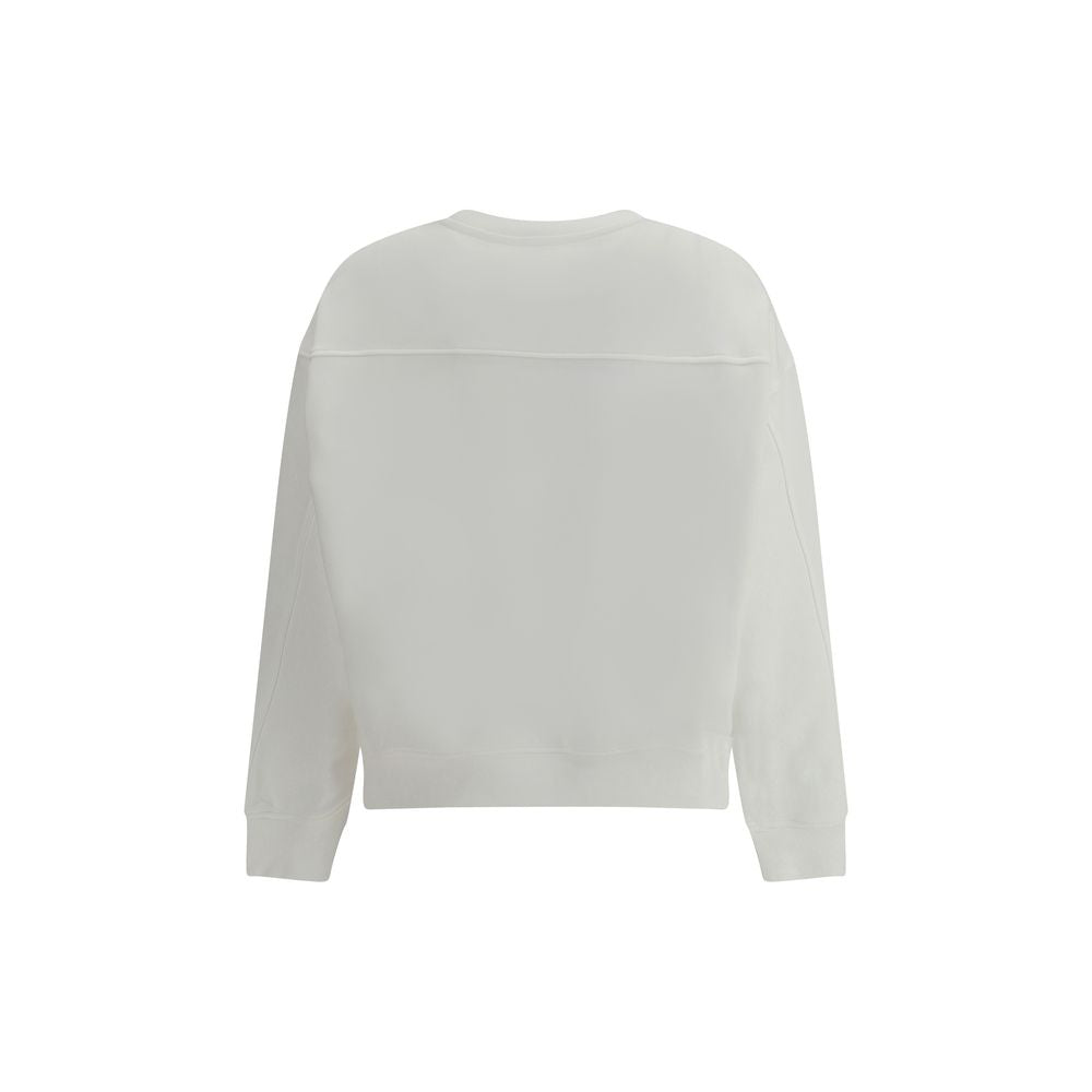 Felpa in cotone bianco PINKO