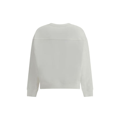 Felpa in cotone bianco PINKO