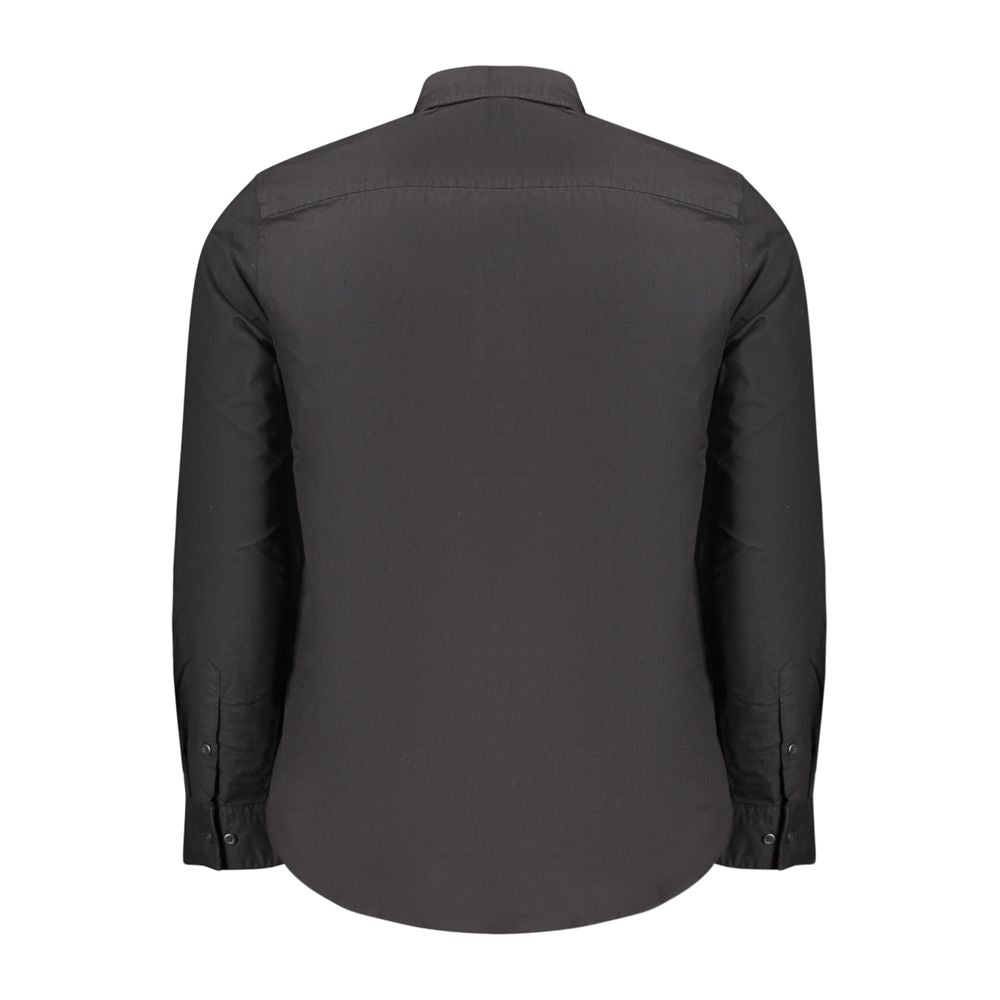 Chemise en coton noire Calvin Klein