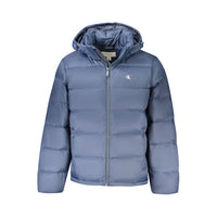 Giacca da uomo in poliammide blu Calvin Klein
