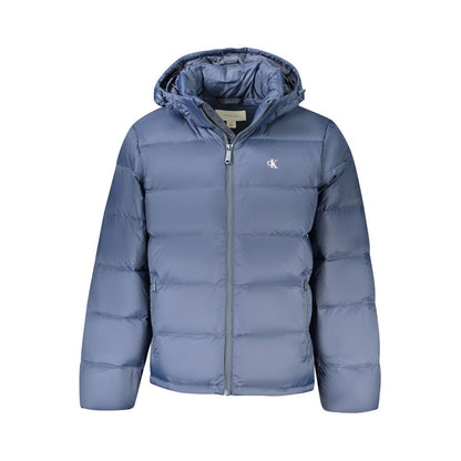 Giacca da uomo in poliammide blu Calvin Klein