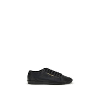 Baskets Saint Laurent en cuir de veau noir Bos Taurus