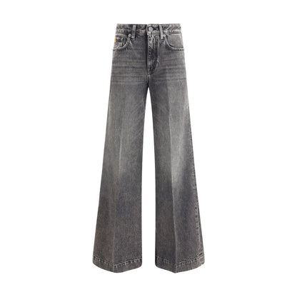 Jacob Cohen Jeans Rilassati in Cotone Grigio