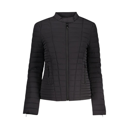Giacca da donna in poliuretano nera Guess Jeans