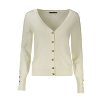 Gilet Guess Jeans Bianco Viscosa pour femme