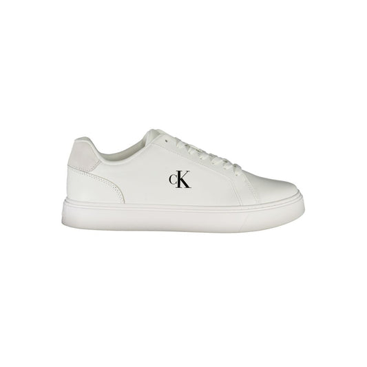 Sneaker da uomo in poliuretano bianco Calvin Klein