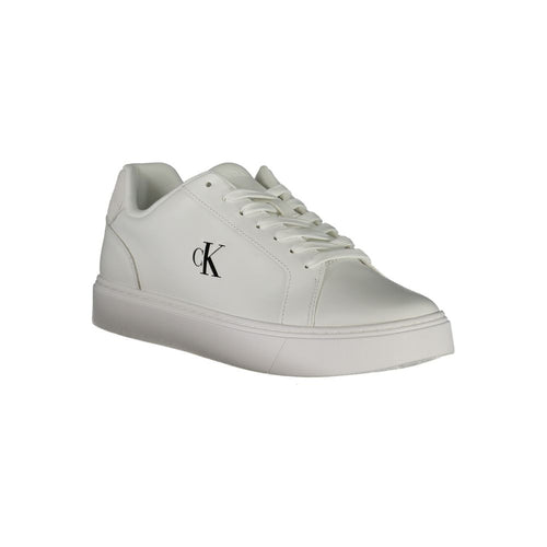 Sneaker da uomo in poliuretano bianco Calvin Klein