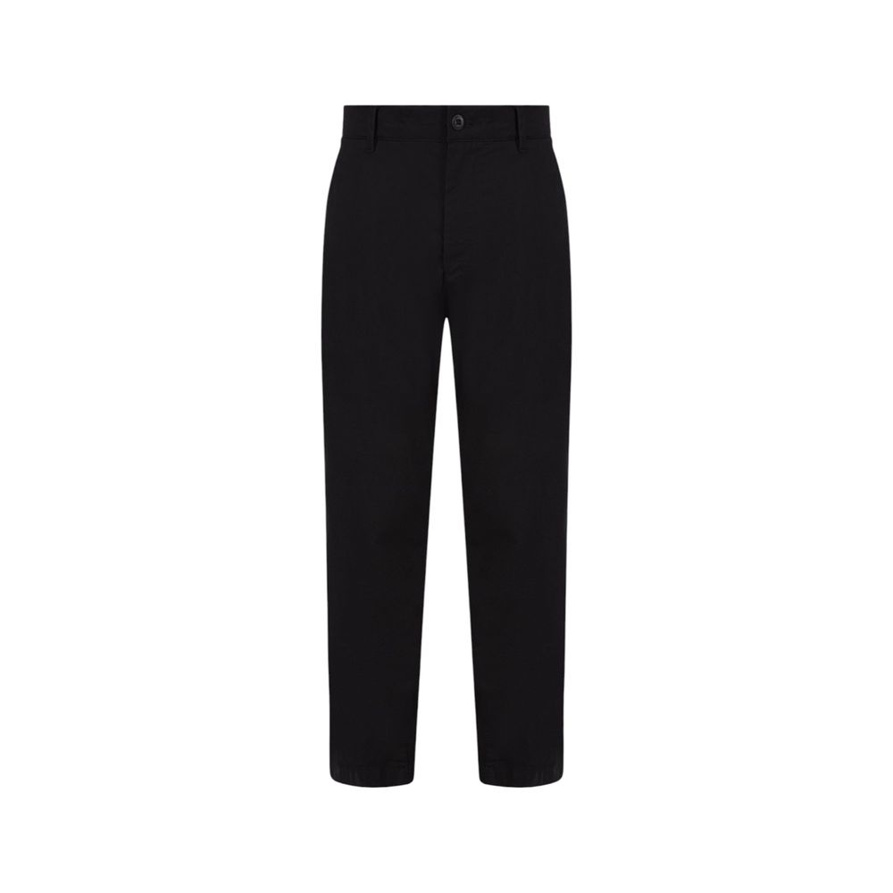Pantalon chino noir en coton recyclé Calvin Klein Jeans