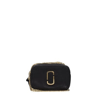 Borsa a tracolla in pelle nera Marc Jacobs