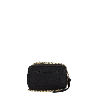 Borsa a tracolla in pelle nera Marc Jacobs
